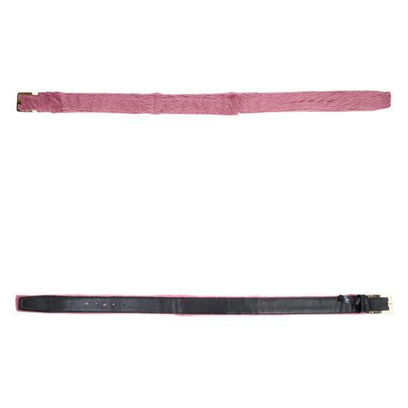 Prada Calf Hair Chunky Belt - Picture 4 of 7